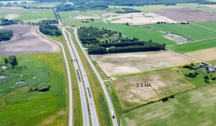 Działka inwestycyjna Turowo