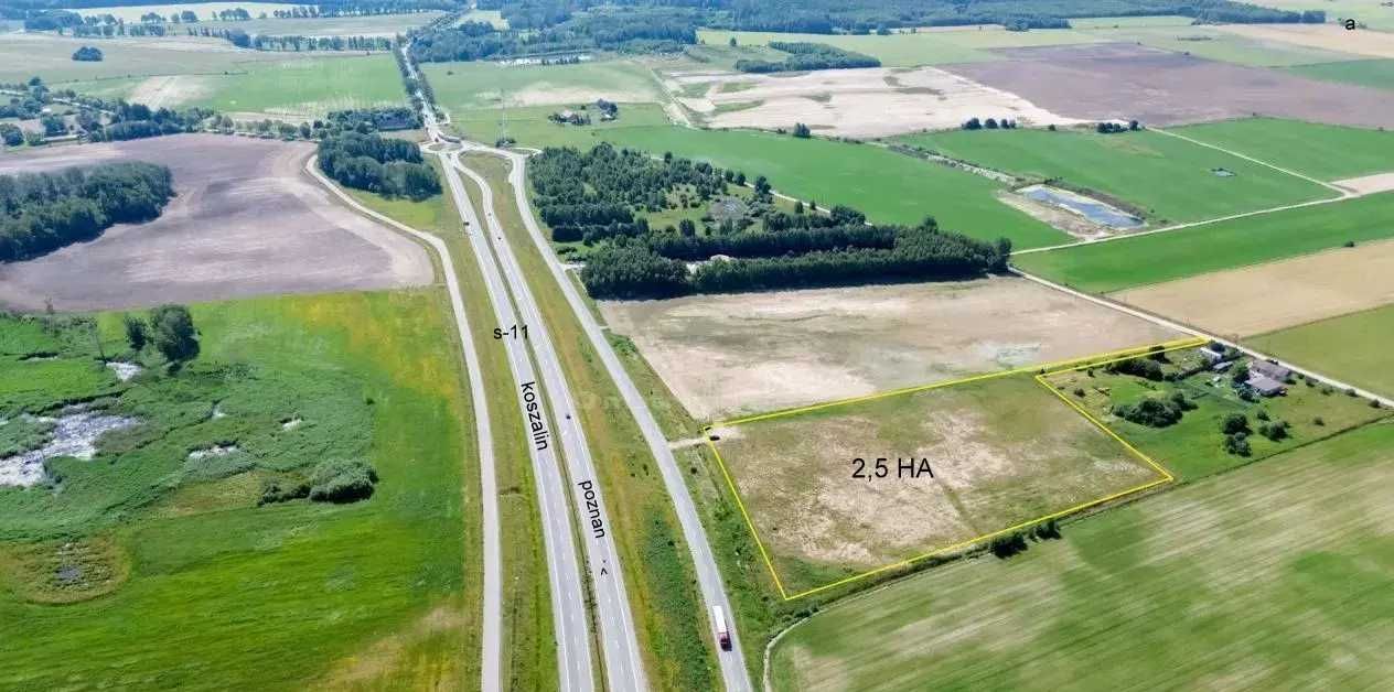 Działka inwestycyjna Turowo