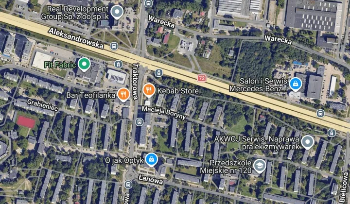 Mieszkanie 3-pokojowe Łódź Bałuty, ul. Aleksandrowska