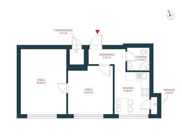 Mieszkanie 2-pokojowe Gdynia Działki Leśne, ul. Śląska. Zdjęcie 10