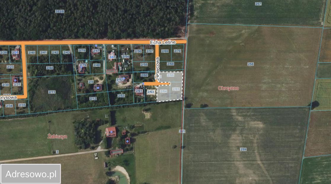 Działka budowlana Żabiczyn. Zdjęcie 2