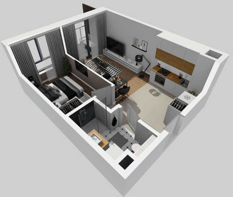 Mieszkanie 2-pokojowe Parczew, ul. Włodawska. Zdjęcie 1