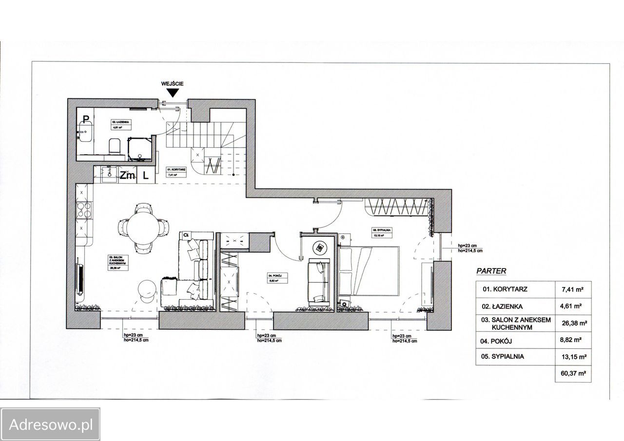 Mieszkanie 4-pokojowe Puck, ul. Abrahama. Zdjęcie 11
