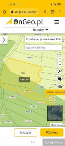 Działka rolna Grzechynia. Zdjęcie 1