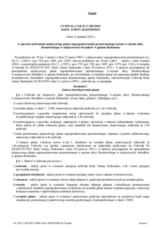 Działka budowlana Strzałków, ul. Broniewskiego. Zdjęcie 1