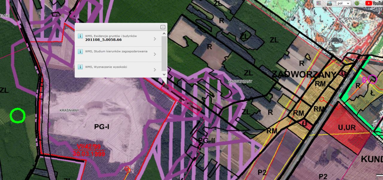 Działka rolna Zadworzany. Zdjęcie 2