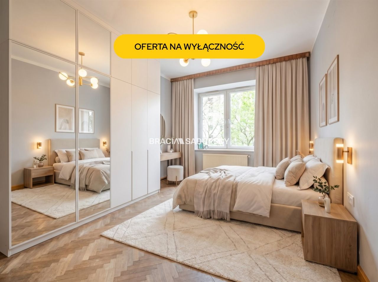 Mieszkanie 3-pokojowe Kraków Krowodrza, ul. Fryderyka Chopina. Zdjęcie 1