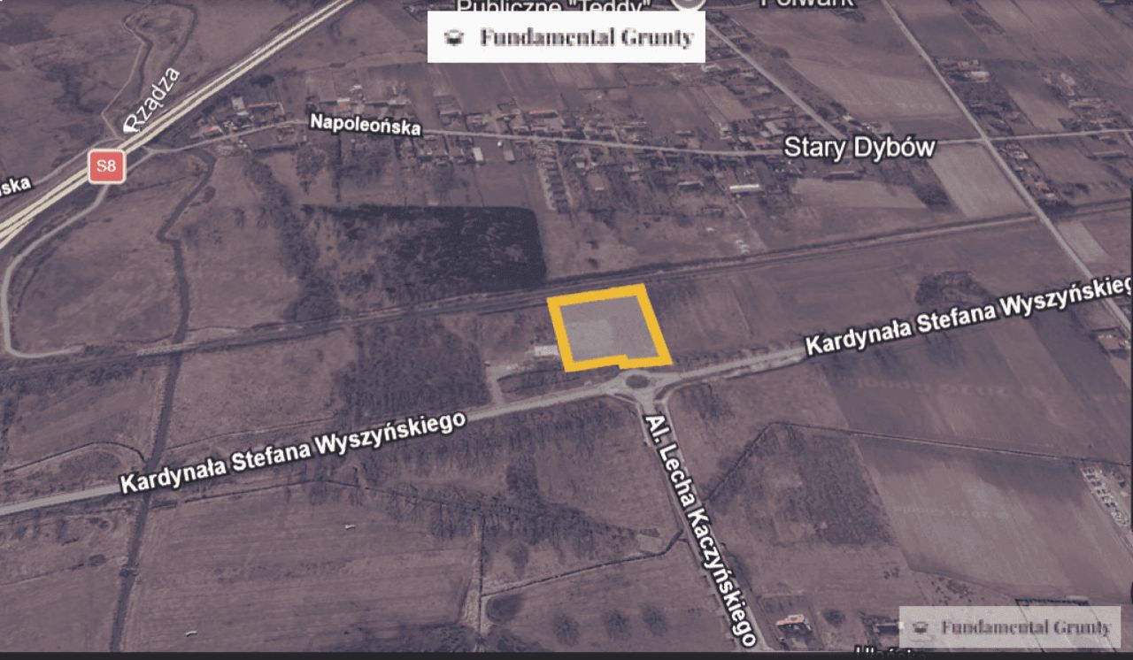 Działka inwestycyjna Stary Dybów, ul. Kardynała Stefana Wyszyńskiego. Zdjęcie 1
