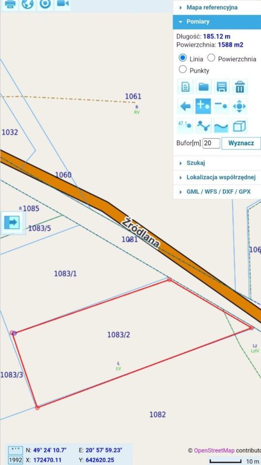 Działka budowlana Krynica-Zdrój. Zdjęcie 2