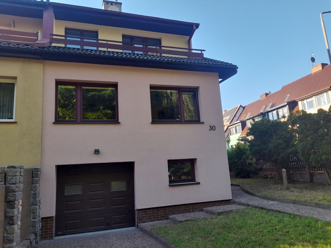 bliźniak, 5 pokoi Szczecin Osów, ul. Junacka. Zdjęcie 1