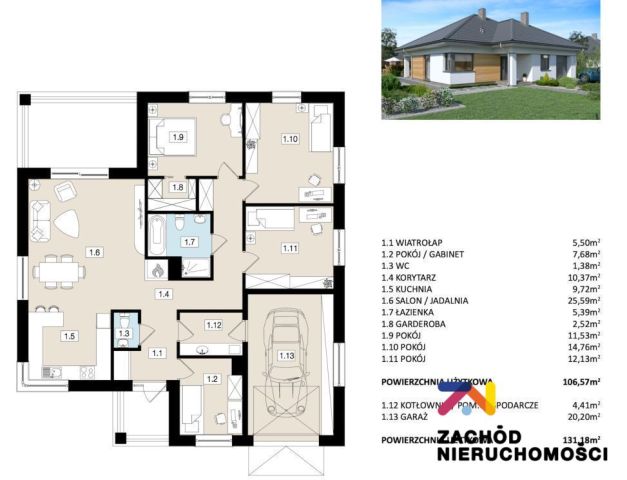 dom wolnostojący, 6 pokoi Zielona Góra Sucha. Zdjęcie 3