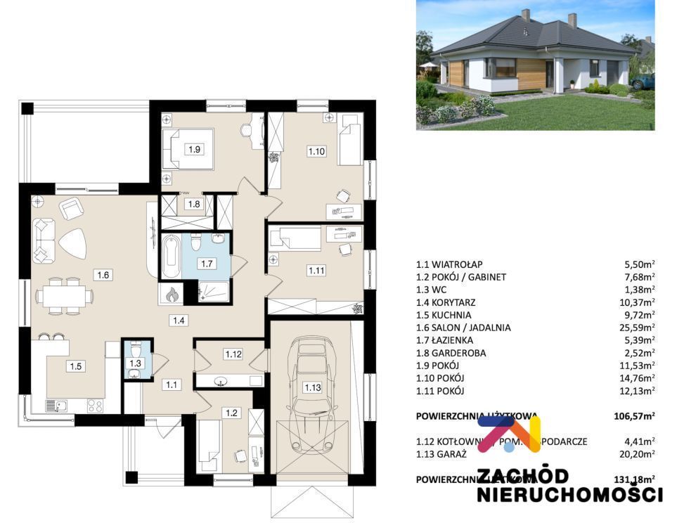 dom wolnostojący, 6 pokoi Zielona Góra Sucha. Zdjęcie 3