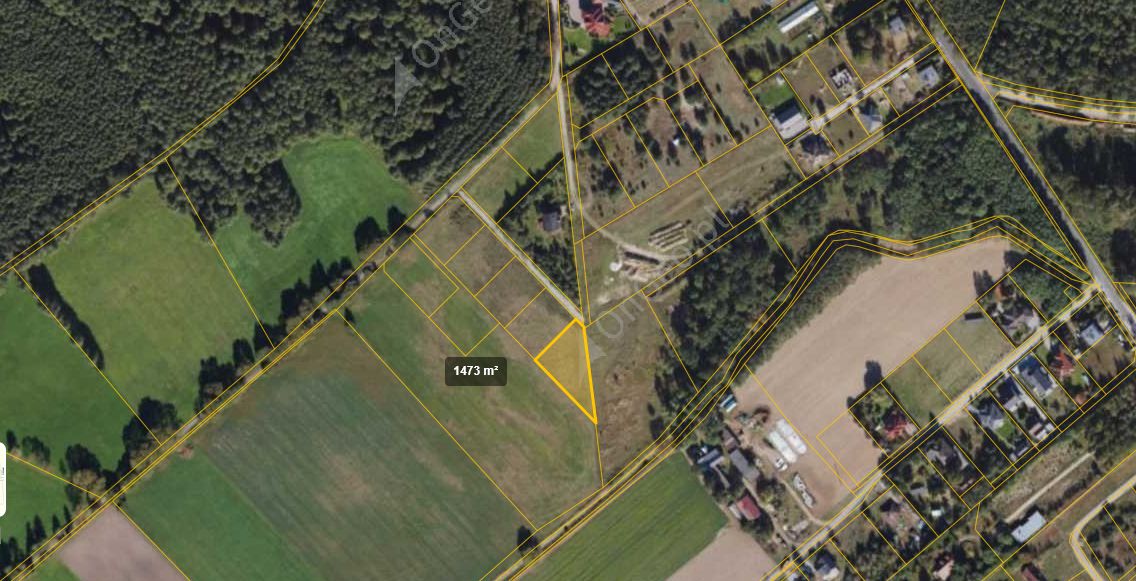 Działka rolno-budowlana Zamek Bierzgłowski, Łąkowa. Zdjęcie 1