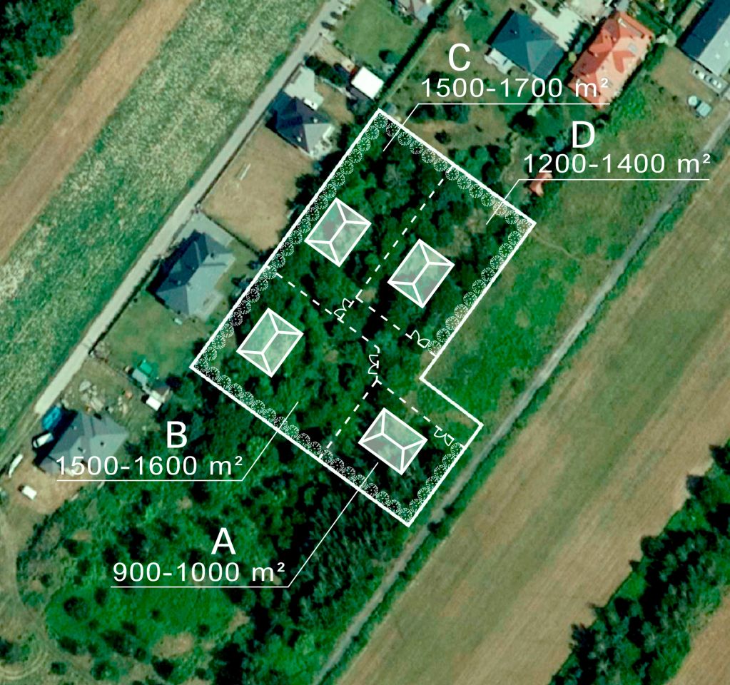 Działka budowlana Wyględy, ul. Majowa. Zdjęcie 2