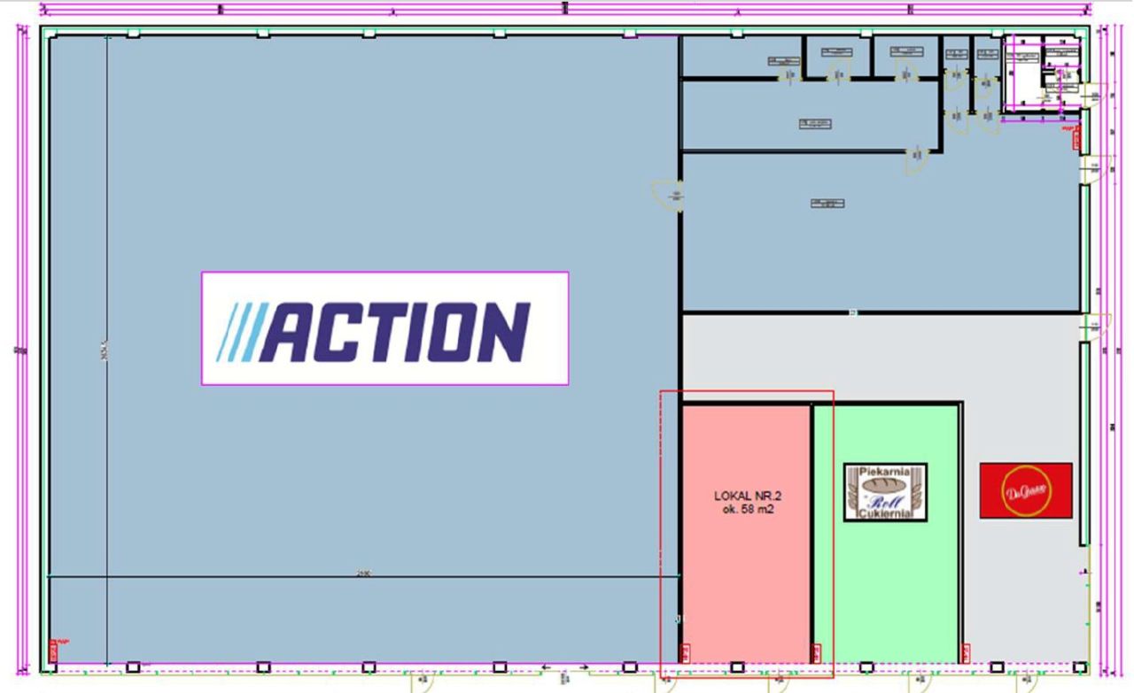 Commercial property, 58 m²