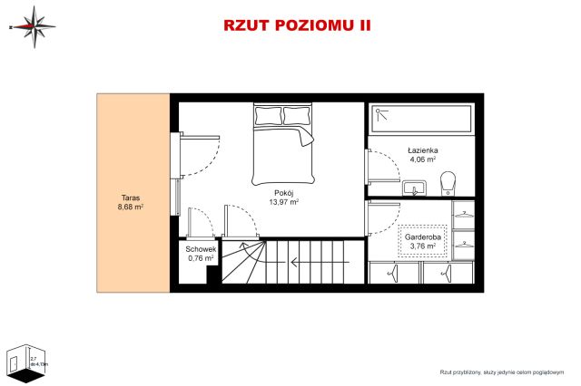 Mieszkanie 4-pokojowe Otwock, ul. Mikołaja Kopernika. Zdjęcie 4