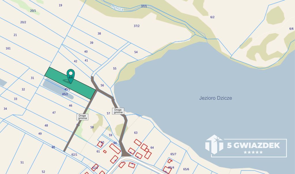 Działka rolna Dziki. Zdjęcie 5