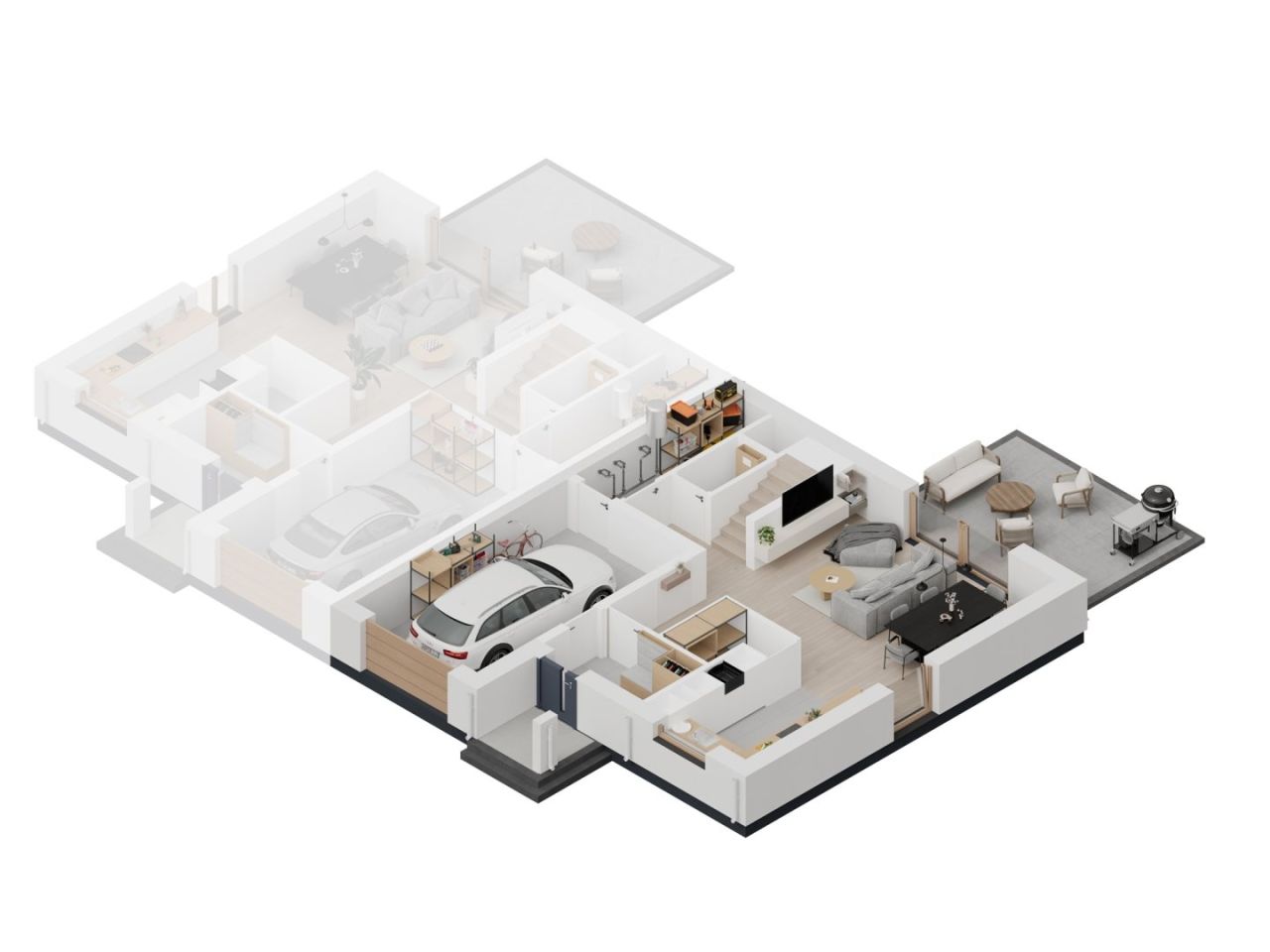 bliźniak, 5 pokoi Turka. Zdjęcie 25