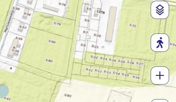 Działka rod Pilaszków