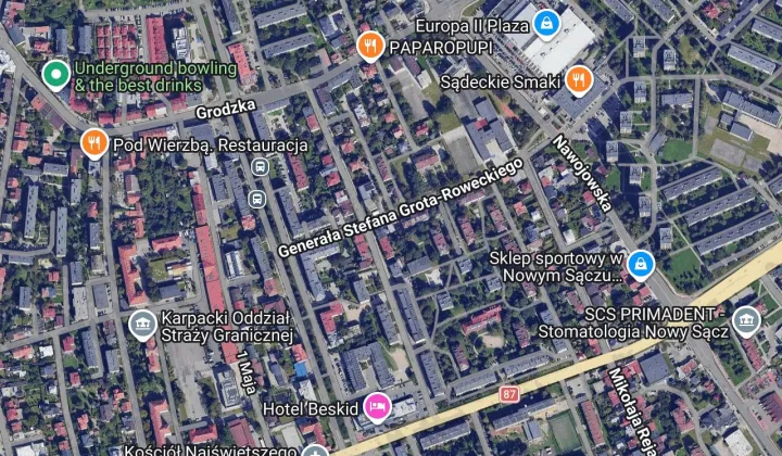 Mieszkanie 2-pokojowe Nowy Sącz Łany, ul. gen. Stefana Grota-Roweckiego