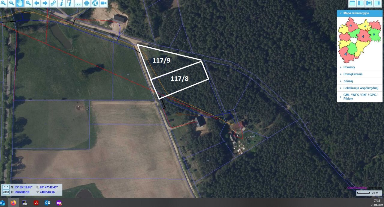 Działka budowlana Kiersztanowo. Zdjęcie 2