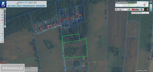 Działka Grabówko. Zdjęcie 1