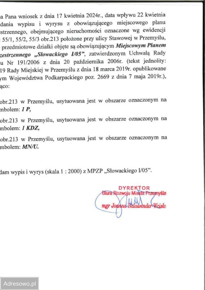 Działka inwestycyjna Przemyśl, ul. Stawowa. Zdjęcie 2