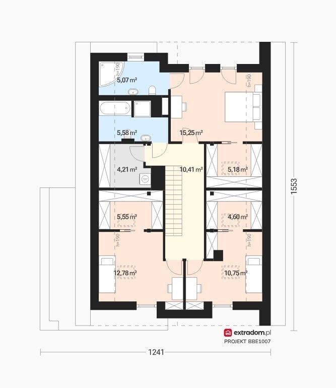 dom wolnostojący, 5 pokoi Rudna Mała. Zdjęcie 5