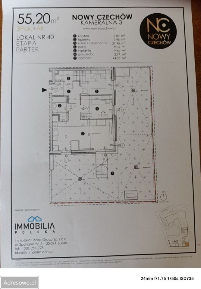 Mieszkanie 3-pokojowe Lublin Czechów Południowy, ul. Kameralna. Zdjęcie 3