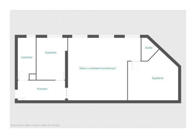 Mieszkanie 3-pokojowe Poznań Centrum, ul. Grobla. Zdjęcie 16