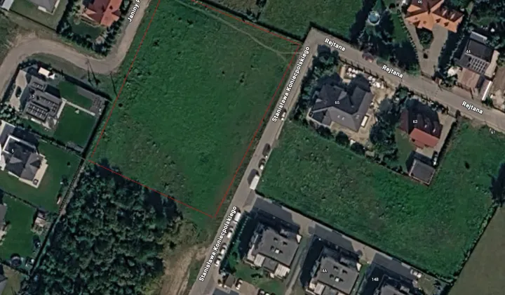 Działka budowlana Kutno Centrum, ul. Stanisława Koniecpolskiego