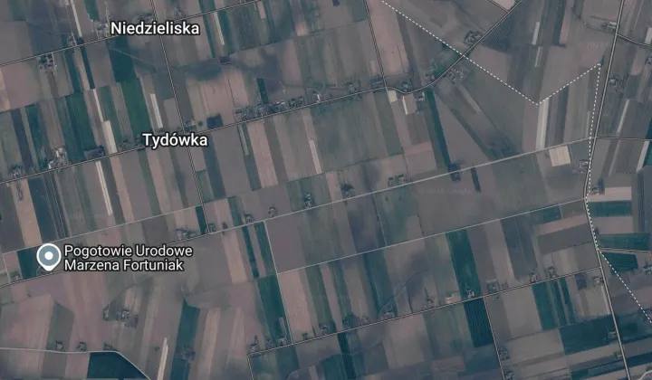 Działka rolna Tydówka