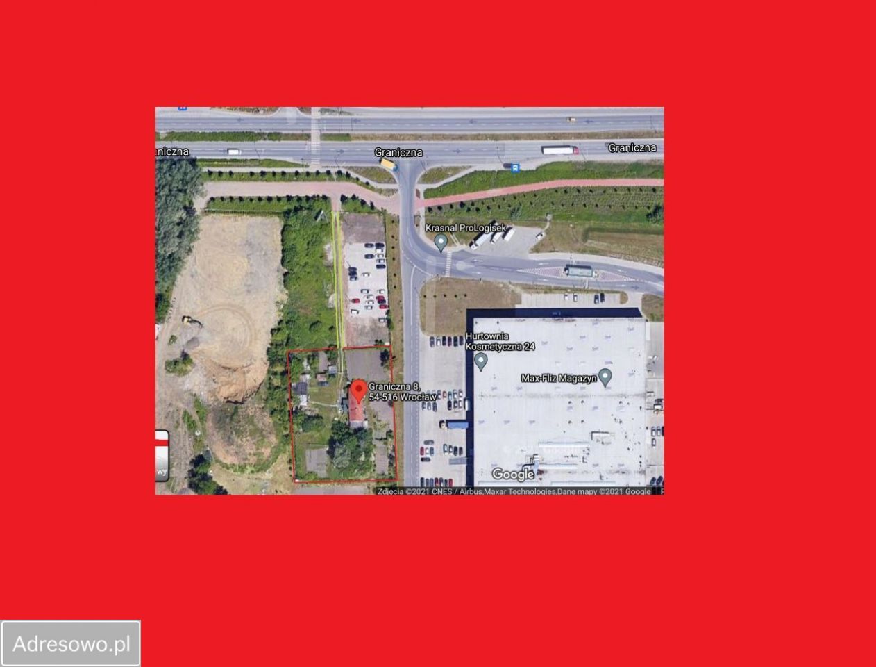 dom wolnostojący Wrocław Muchobór Wielki, ul. Graniczna