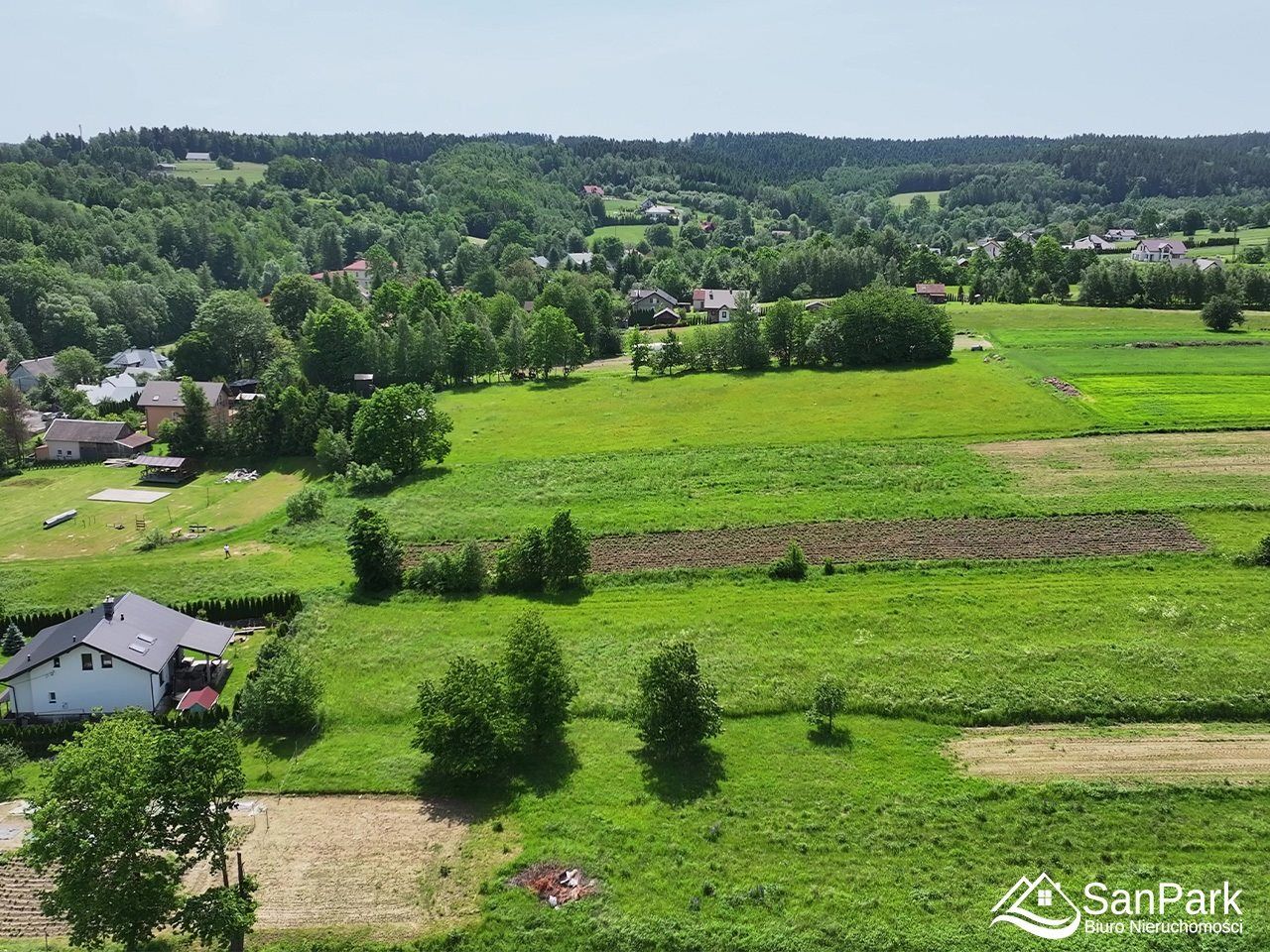 Działka budowlana Zahutyń. Zdjęcie 2
