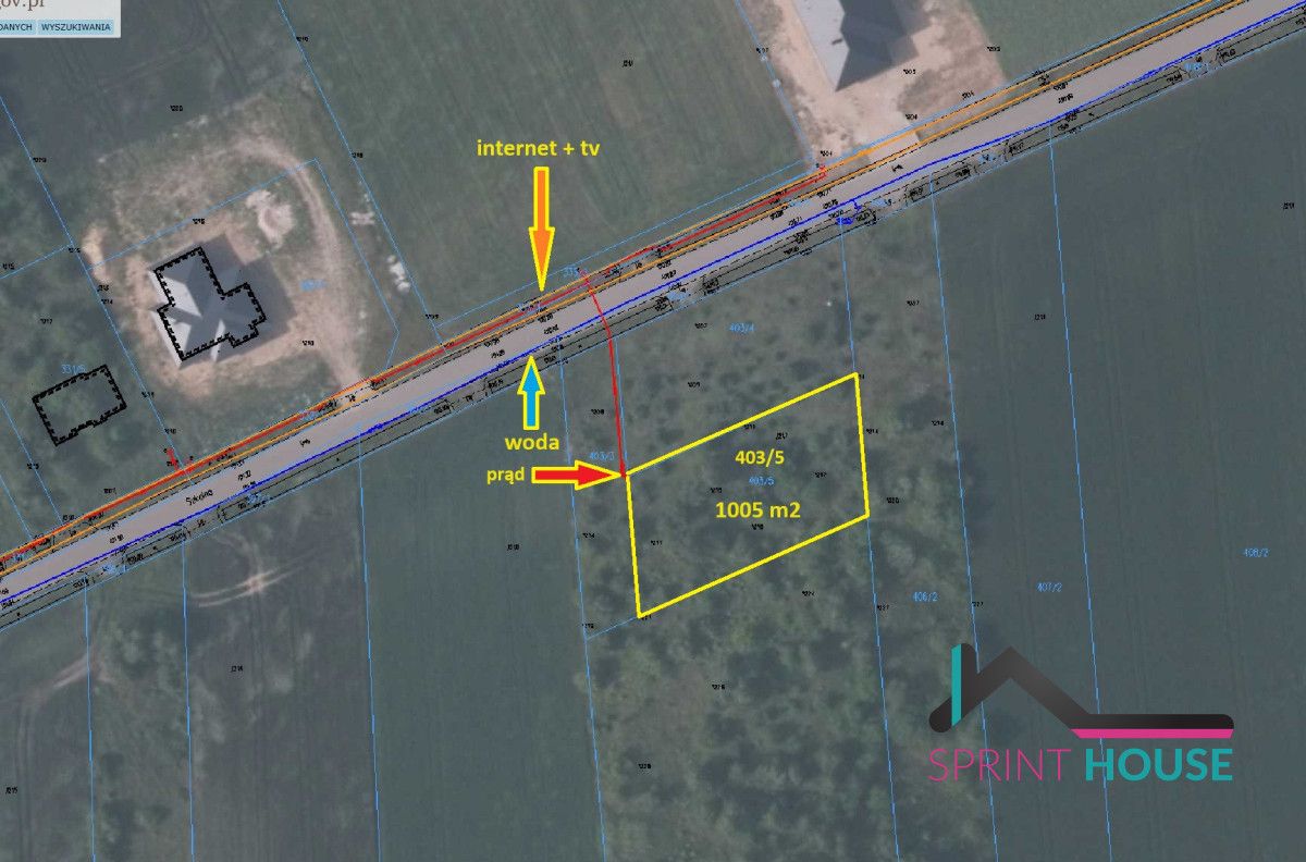 Działka budowlana Ugniewo, ul. Szkolna. Zdjęcie 12