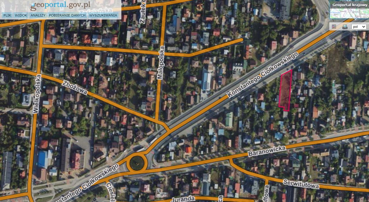 Działka budowlana Białystok Skorupy, ul. Konstantego Ciołkowskiego. Zdjęcie 4