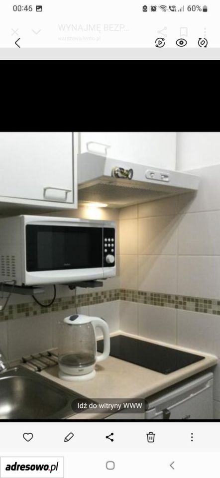 Mieszkanie 1-pokojowe Warszawa Ochota, ul. Racławicka. Zdjęcie 6