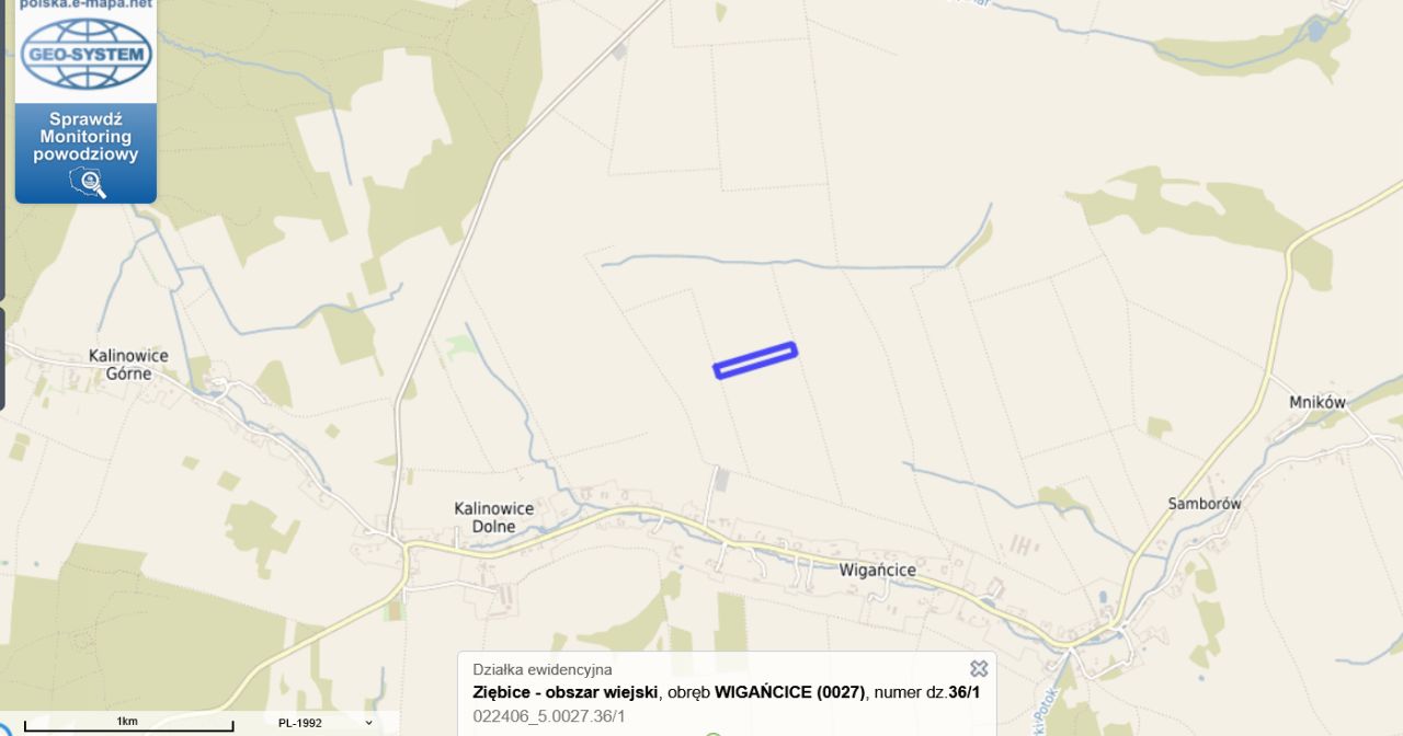 Działka rolna Wigańcice. Zdjęcie 3