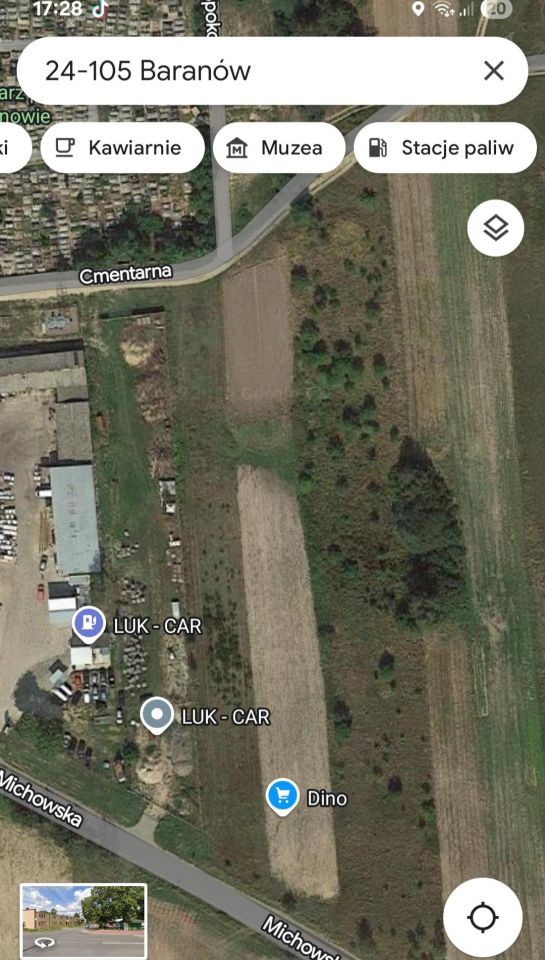 Działka inwestycyjna Baranów, ul. Cmentarna. Zdjęcie 6