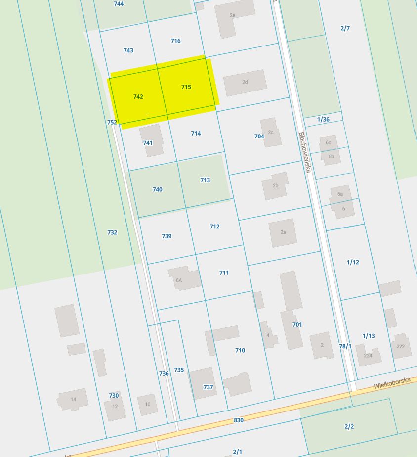 Działka budowlana Gorzelnia Stara Gorzelnia, ul. Wielkoborska. Zdjęcie 6