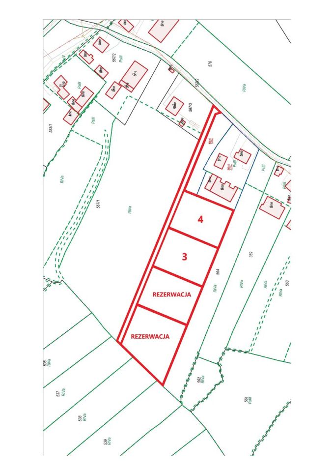Działka budowlana Zabawa, ul. Polna. Zdjęcie 12