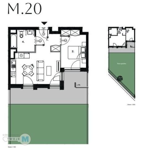 Mieszkanie 2-pokojowe Kielce. Zdjęcie 10