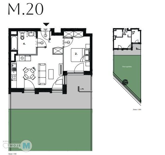 Mieszkanie 2-pokojowe Kielce. Zdjęcie 10