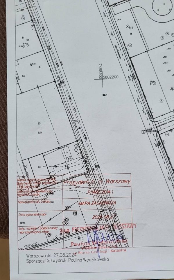 Działka budowlana Warszawa Białołęka, ul. Łuczywo. Zdjęcie 2