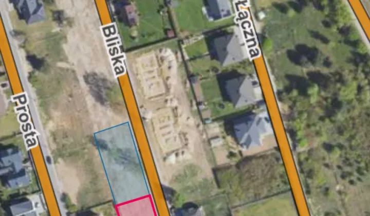 Działka budowlana Jabłonna, ul. Bliska