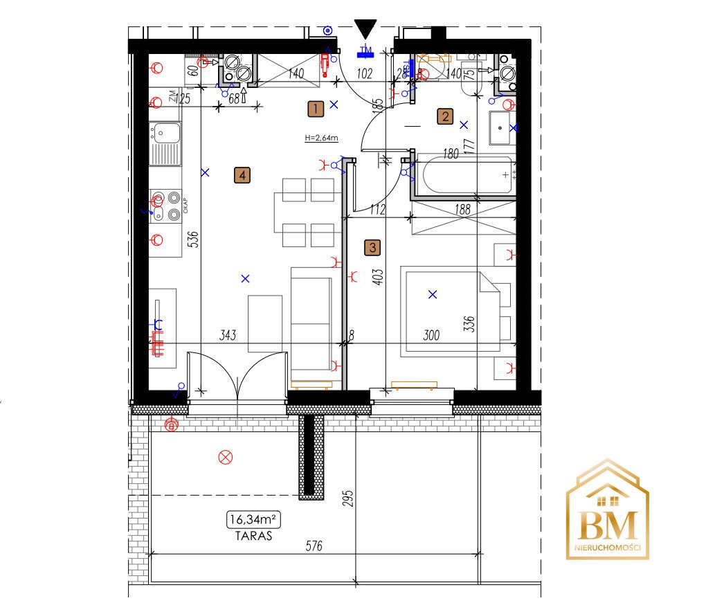 Mieszkanie 2-pokojowe Lublin Czechów. Zdjęcie 10