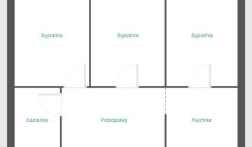 Mieszkanie 3-pokojowe Gdańsk Przymorze, al. Rzeczypospolitej