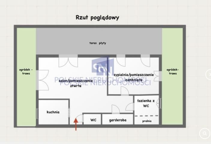 Mieszkanie 2-pokojowe Wrocław Krzyki, ul. Snopkowa. Zdjęcie 12