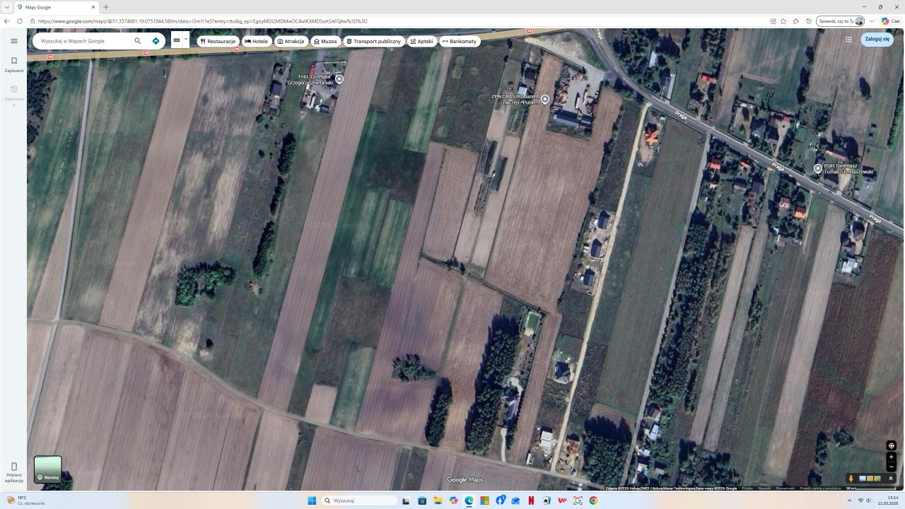 Działka budowlana Polowa. Zdjęcie 2