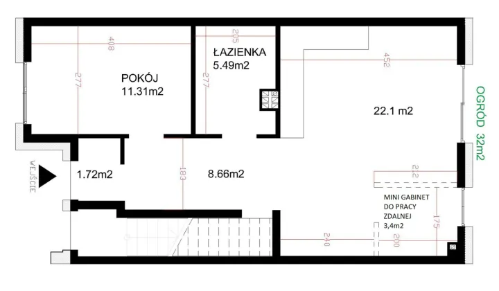 Mieszkanie 3-pokojowe Piastów, ul. Michała Kleofasa Ogińskiego